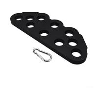 SMZhomeone Barre de traction vers le bas pour machine à câble, barre d'épandage en acier multi-grip avec système de poulie poreuse pour triceps, biceps, dos, épaules, entraînement, noir, pour