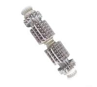 SMZhomeone Chambre à air de rechange 9985006 et balais de charbon 9980892 pour robot nettoyeur de piscine Dolphin M400 Accessoires conçus pour des résultats de nettoyage optimaux