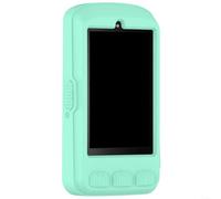 SMZhomeone Coque de protection en silicone pour Wahoo Elemnt-Ace - Housse antichoc ultra fine avec ajustement précis pour le cyclisme et les sports de plein air - Vert (rouge)