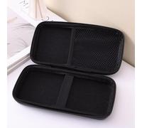 SMZhomeone Coque de rangement rigide en fibre de carbone EVA pour casque 3C Electronics Voyage Noir (20:10 x 4)
