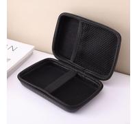 SMZhomeone Coque de rangement rigide en fibre de carbone EVA pour casque 3C Electronics Voyage Noir (15 x 7 x 3,5)