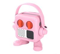 SMZhomeone Coque en silicone pour YOTO pour MINI avec rangement de cartes pour YOTO pour Mini édition 2024, coque de protection contre les chutes, accessoire de voyage portable pour étudiants, (rose)