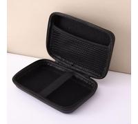 SMZhomeone Coque rigide en fibre de carbone EVA pour casque 3C Electronics Voyage Noir (17 x 10 x 4)