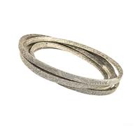 SMZhomeone Courroie d'entraînement 07200633 de rechange compatible avec les souffleuses à neige à deux étages Ariens Deluxe 24 et Deluxe 28 921045 921046 921323 911190 911375 (1 pièce)