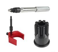 SMZhomeone Ensemble d'outils de calage et de hauteur d'injecteur pour moteur Caterpillar avec douille de barrage J-42083 9U-7227 J-38587, acier au carbone, compatible avec C13 C15 C16 3406E