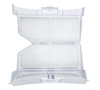 SMZhomeone Filtre à peluches pour sèche-linge Bosch 752387 IQ300 IQ500 IQ700 ISensoric série 4 série 6 Avantixx pièce de rechange en plastique blanc (lot de 1)