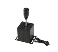 SMZhomeone Frein à main USB pour PC avec construction en métal, design compact 13 x 9 x 11 cm pour Logitech G29/G27/G25/G920 pour volants Thrustmaster T300RS/GT (6 vitesses)