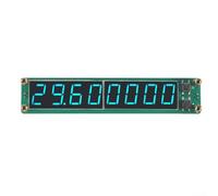 SMZhomeone Fréquencemètre PLJ- 8LED-R - Compteur de fréquence numérique HF - 0,1-2400 MHz - Testeur cymomètre LED - Affichage LED - Cymomètre - Module (bleu)