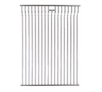 SMZhomeone Grille de cuisson réglable en acier inoxydable DPA111 pour barbecue Broilmaster Taille 3, tige de rétention de la chaleur 8 mm, argent, 49,5 x 34,5 cm