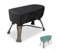 SMZhomeone Housse de baignoire pour animal de compagnie avec design surélevé offrant une meilleure accessibilité au bain, fabriquée à partir de tissu Oxford résistant aux intempéries, pliable pour un