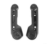 SMZhomeone Housse de fourche arrière gauche/droite pour scooter électrique Ninebot MAX G3, ABS étanche, anti-poussière et amortisseur, accessoire de rechange noir (paire)