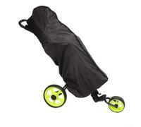 SMZhomeone Housse de pluie imperméable pour sac de golf en tissu Oxford Dacron noir 30 x 62 x 130 cm avec cordon de serrage complet en bas pour la protection contre la pluie, la neige, le soleil, la