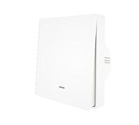SMZhomeone Interrupteur intelligent ZigBee 3.0 pour application Smart-Life - Télécommande murale à piles pour éclairage personnalisé de la maison et de la chambre (1 bande)