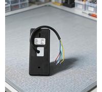 SMZhomeone Ip68 Lecteur de carte de proximité étanche 125 Khz 1356 MHz WG26/34 Sortie ABS Noir 11 x 48 cm pour systèmes de contrôle d'accès dans les bureaux et les bâtiments résidentiels (ID)