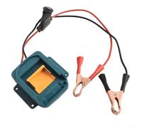 SMZhomeone Kit d'adaptateur de démarrage de batterie au lithium 18 V avec pinces robustes pour Bl1850B, Bl1860B, Bl1840B, camions, SUV, voitures Vert