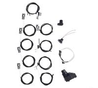 SMZhomeone Kit de module d'allumage électronique 2/4/5 sorties pour barbecue à gaz Charbroil Commercial pour série Signature Performance, revêtement résistant à la chaleur, barbecue extérieur (5 têtes