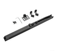 SMZhomeone Kit de porte coulissante avec amortisseur sans trou réglable pour portes de 40 à 60 kg Comprend 2 amortisseurs 4 crochets en S Clé d'installation