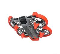 SMZhomeone Kit de protection d'hélice anti-collision pour DJI NEO2 avec anneaux en polycarbonate - Couverture complète - Facile à installer - Orange/gris/noir - Accessoire de vol de sécurité pour