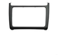 SMZhomeone Kit d'installation d'autoradio 2 DIN pour tableau de bord pour POLO 2014-2017 - Ajustement sans couture ABS noir mat - Mise à niveau pour réaménagement intérieur de voiture