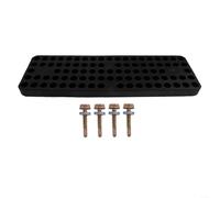 SMZhomeone Lot de 1 coussinet de protection rectangulaire en caoutchouc noir résistant à l'usure pour la protection des jantes lors du changement de pneu, remplacement direct