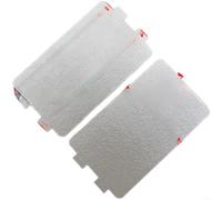 SMZhomeone Lot de 1 plaque d'isolation en mica pour micro-ondes résistante aux hautes températures - Matériau argenté robuste pour réparation et entretien d'appareils de cuisine (A)
