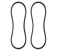 SMZhomeone Lot de 2 courroies d'entraînement pour souffleuse à neige 07200802 pour Ariens Deluxe 61 cm 71 cm - Pièces de rechange en caoutchouc noir pour l'entretien de la cour d'hiver (version