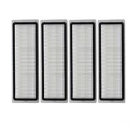 SMZhomeone Lot de 2 filtres HEPA de rechange pour JONR X1 MAX pour EVERYBOT Q11 pour DEERMA X80 - Papier blanc ultra lavable pour maisons d'animaux domestiques (lot de 4)