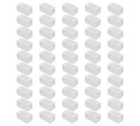 SMZhomeone Lot de 25 boîtes de protection transparentes en PVC pour voiture - Échelle 1:64 - 41 x 43 x 82 mm - Convient pour Matchbox, Tomica, modèles, pour l'affichage et le rangement d'objets de