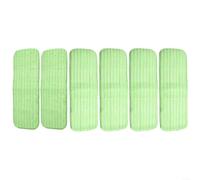 SMZhomeone Lot de 4 serpillères réutilisables et lavables en microfibre pour balai Swiffer XL 45 x 15 cm Chiffon de nettoyage absorbant épais pour sols en bois dur et propriétaires d'animaux