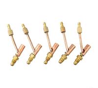 SMZhomeone Lot de 5 connecteurs de soudage TIG mâles pour câble de gaz en cuivre WP9 WP17 WP26 Installation rapide haute fiabilité pour une utilisation industrielle en atelier (WP9 WP17)