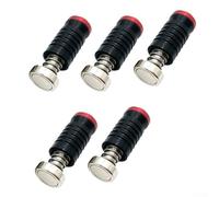 SMZhomeone Lot de 5 Pinces Magnétiques PCB pour Maintenance Electronique Soudure et Débogage de Carte en Aluminium 6061 et Acier Inoxydable Épaisseur Réglable 0.5-2mm