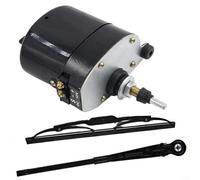 SMZhomeone Moteur d'essuie-glace avec bras et balai d'essuie-glace pour pare-brise avant et arrière de voiture 12 V avec bras et balai d'essuie-glace pour tracteur