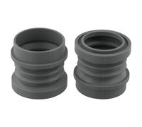 SMZhomeone Moulin à café monodose en silicone pour trémie avec capacité de 36,5 g et couvercle amovible en aluminium, pour machines à expresso Lagom pour mini et doseurs Pro (2 pièces)