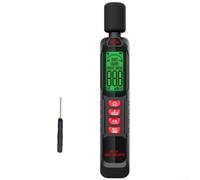 SMZhomeone Outil de mesure de niveau sonore portable pour décibels - Plage de 30 à 130 dB - Lecteur de bruit précis avec stockage des données - Mise hors tension automatique pour la maison et le
