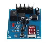 SMZhomeone Panneau de contrôle de charge de batterie 12 V 24 V 6-60 V CC avec affichage numérique pour système solaire de maison automatique 82 x 58 x 18 mm (XH-M603)