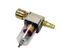 SMZhomeone Processeur de source d'air, séparateur d'eau et d'huile, filtre compresseur, précision 5 μm, corps en alliage d'aluminium pour système pneumatique utilisation en atelier 6,35 mm