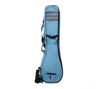 SMZhomeone Sac à pagaie en trois étapes avec plusieurs poches, 91 x 27 cm Oxford et nylon pour pagaies en carbone, aluminium et fibre de verre, accessoire de canoë (bleu foncé)