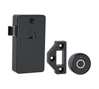 SMZhomeone Serrure de tiroir d'armoire à empreintes digitales avec capteur électronique sécurisé, installation simple, sans câblage, convient pour armoire de maison