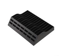 SMZhomeone Switch 2 Porte-cartes de jeu 14 en 1 pour Nintendo Switch 2 : support de rangement ABS pour voyage et configuration de jeu à domicile, noir, 19,5 x 4,7 x 14,5 cm