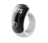 SMZhomeone Tasbih Compteur de prière intelligent Tasbih pour bague Zikr avec taille réglable et compteur de prière numérique, matériau imperméable, connexion à l'application pour un suivi quotidien