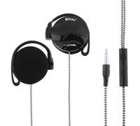 SN-Q140S Casque filaire avec crochet auriculaire - Écouteurs avec clip filaire | Écouteurs intra-auriculaires ultra-fins | Écouteurs de sport stéréo avec crochet d'oreille de 3,5 mm pour appels