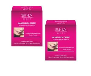 Sna Epil Haarbleichcreme 2 X Set pour Jambe , Corps, Visage Haarbleich-Creme
