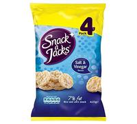 Snack-a-Jacks Sel et vinaigre (4x22g) - Paquet de 6