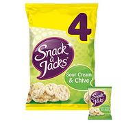 Snack A Jacks Sour Cream & Chive 4 x 22g