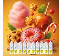 Snack Attack Edition - Sasami Signature Collection - Set de 10 x 10ml d’arômes concentrés - Vegan