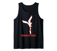 Snack Attack Mouette Volant Crème Glacée Humour Débardeur
