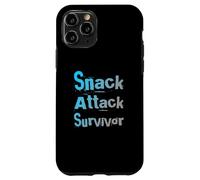 Snack Attack Survivor propulsé par Snacks This is My Snack Coque pour iPhone 11 Pro