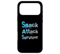 Snack Attack Survivor propulsé par Snacks This is My Snack Coque pour iPhone 17 Pro Max
