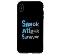Snack Attack Survivor propulsé par Snacks This is My Snack Coque pour iPhone XS Max