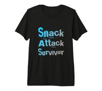 Snack Attack Survivor propulsé par Snacks This is My Snack T-Shirt Haut de Gamme